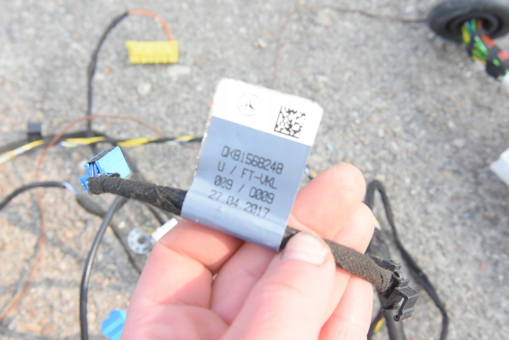 фото №9, Mercedes vito w447 жгут электропроводка отсек панели салона kpl.