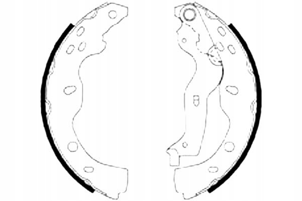 фото №1, Metelli гальмівні колодки гальмівні fiat sedici 06-