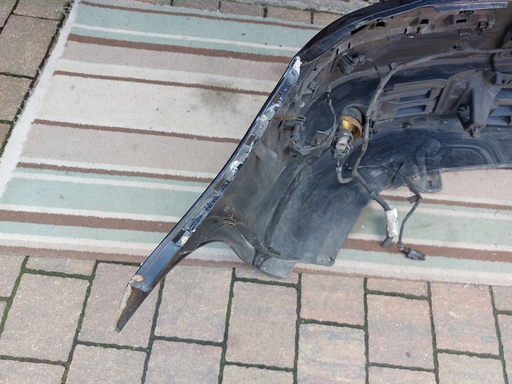 фото №13, Бампер перед vw touran i 1t0 fl lift 2007-2010 чорний 6xpdc