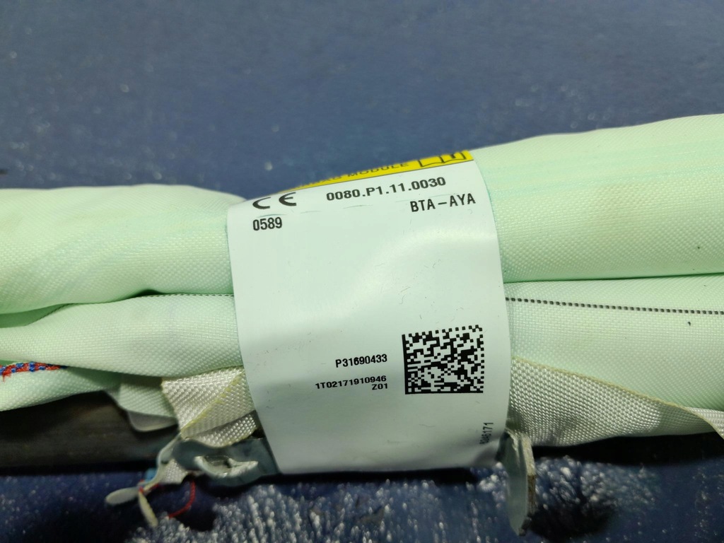 фото №5, Volvo s90 ii 16- подушка безпеки подушка бічна шторка безпеки ліва p31690433