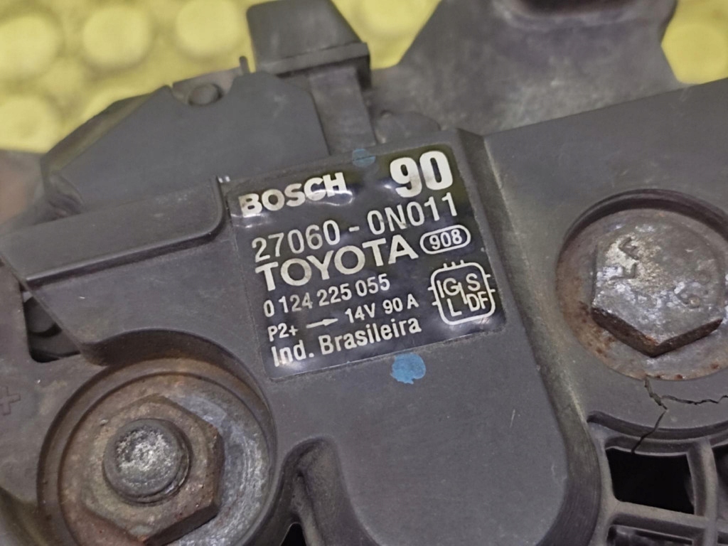 фото №5, Toyota yaris ii 1.4 d генератор 270600n011