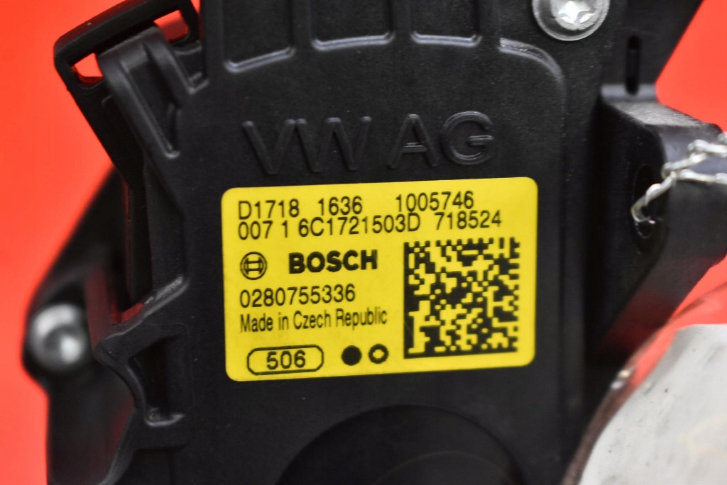 фото №8, Потенціометр педаль газу eu 6c1721503d seat toledo 4 iv 1.6 tdi 105 km 12-20