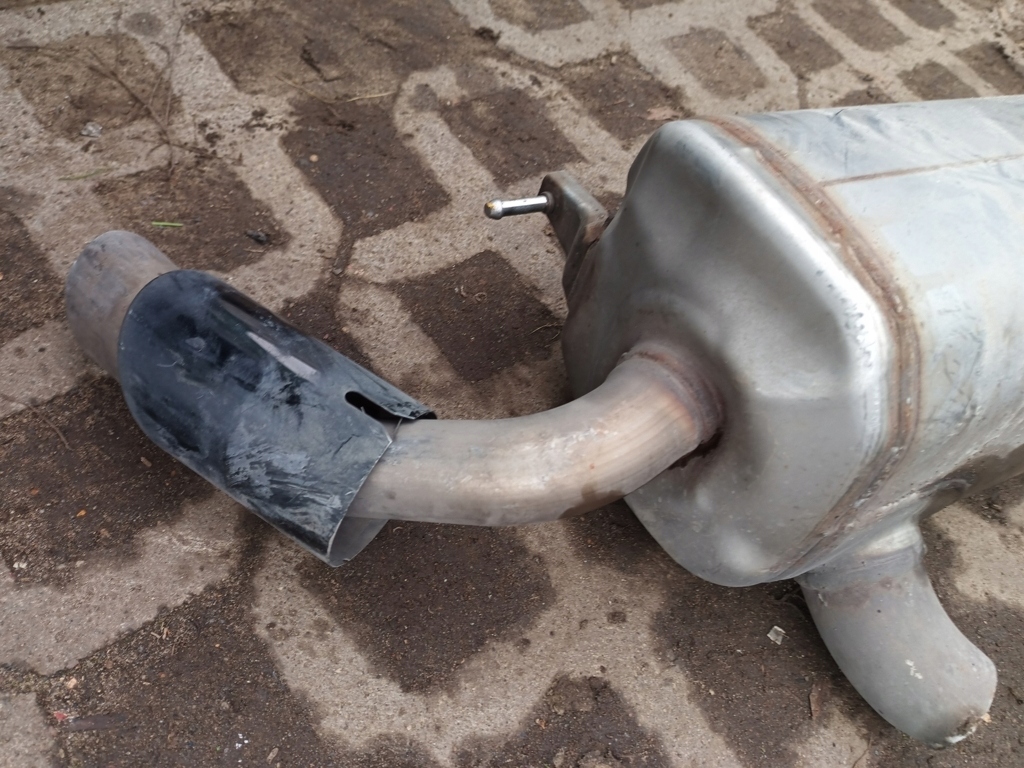 фото №5, Гаситель система выпускной выхлоп конечный bmw 3 g20 7933797 оригинал