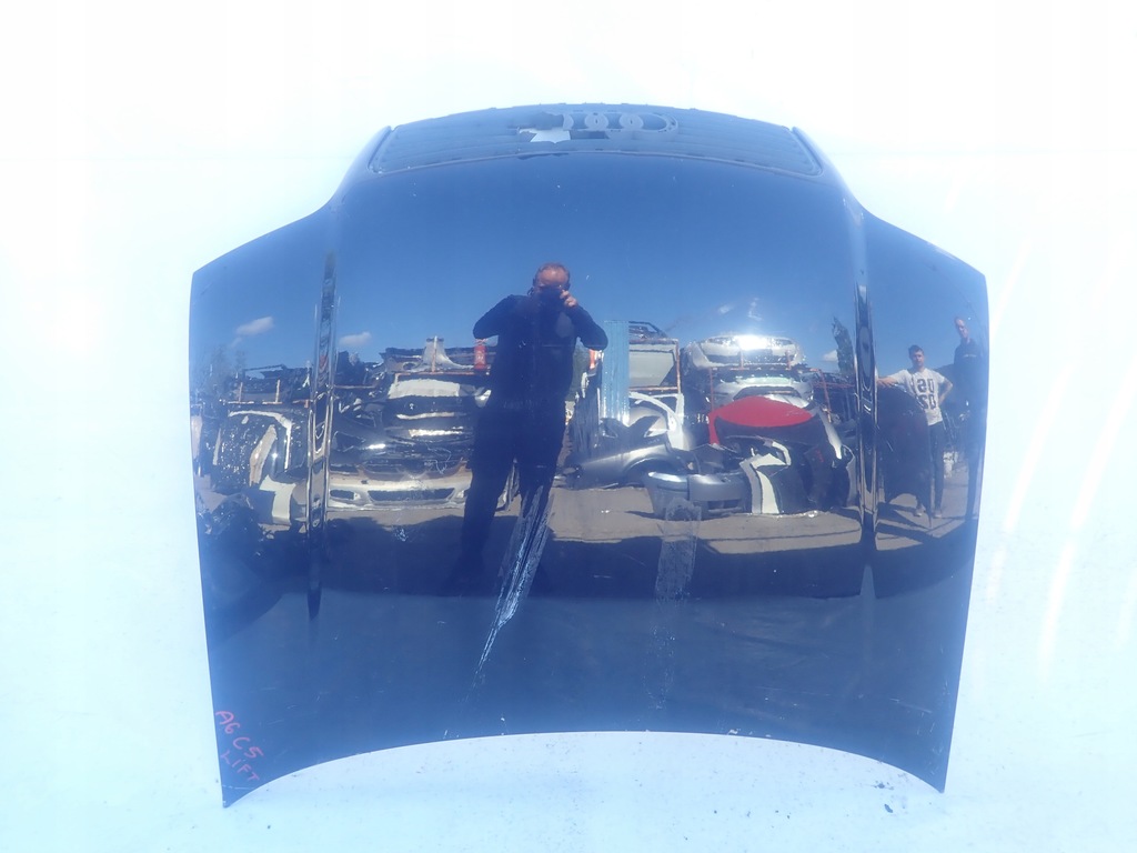 фото №9, Audi a6 c5 lift 01-04 капот кришка двигуна