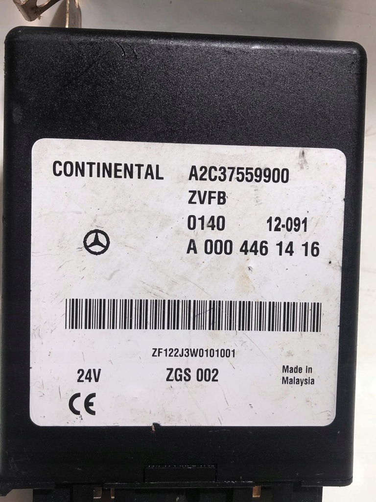 фото №2, Модуль zgs mercedes actros atego 0004461416
