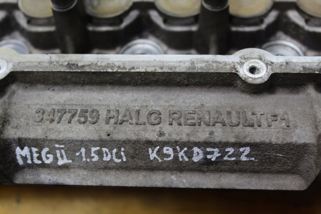 фото №14, Головка megane ii scenic kango k9kd722 1.5 dci