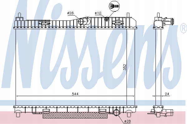 фото №13, Радіатор двигуна ford b-max fiesta vi ka+ 1.2/1.6