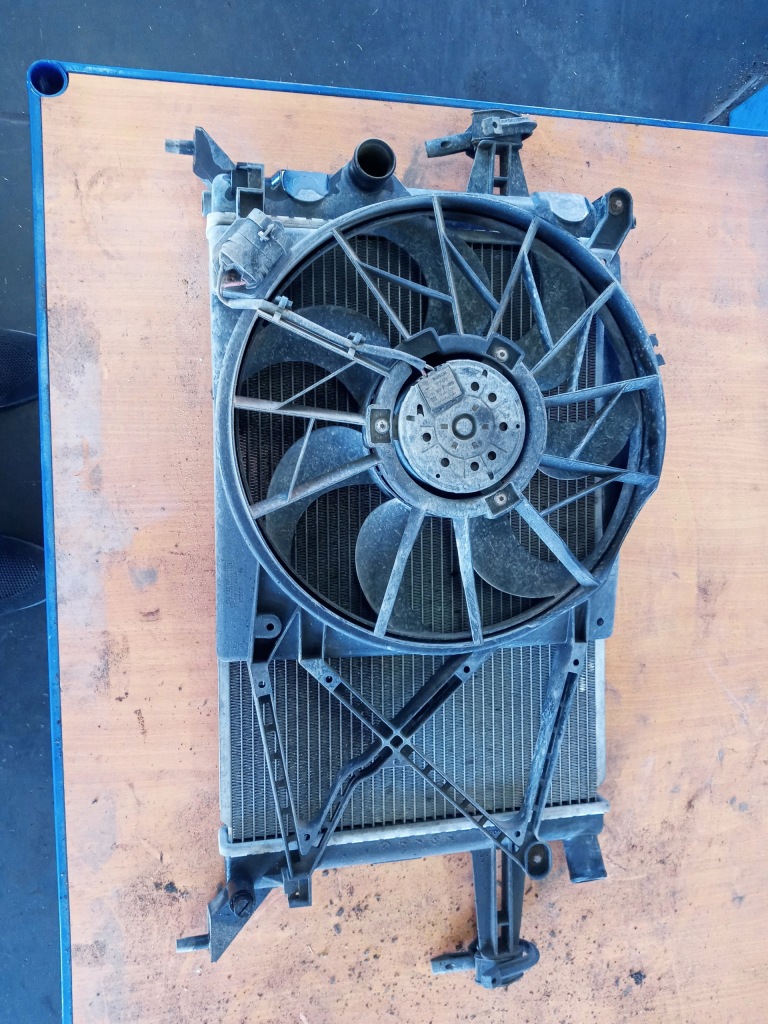 фото №1, Opel astra zafira z18xe радіатор вентилятор