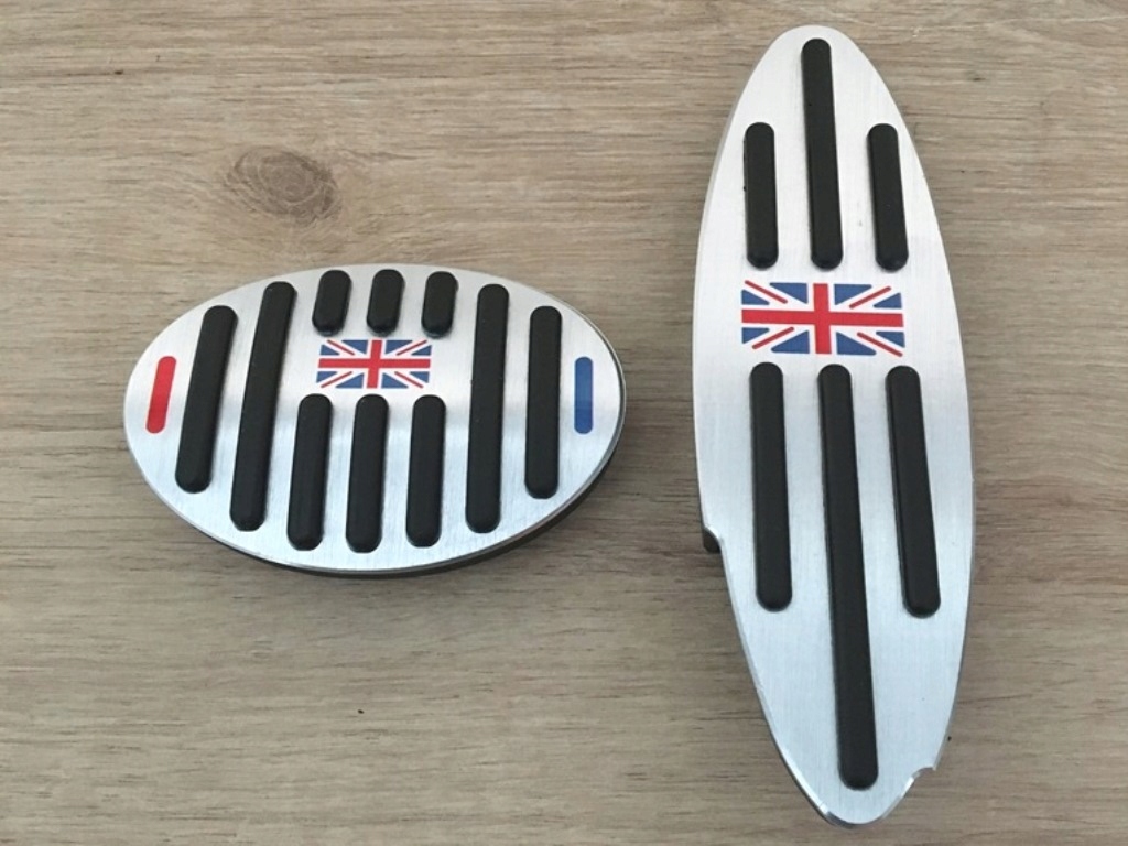 фото №2, Накладки na педалі автоматична коробка передач do mini countryman r55 r56 r57 r58 r59 r60