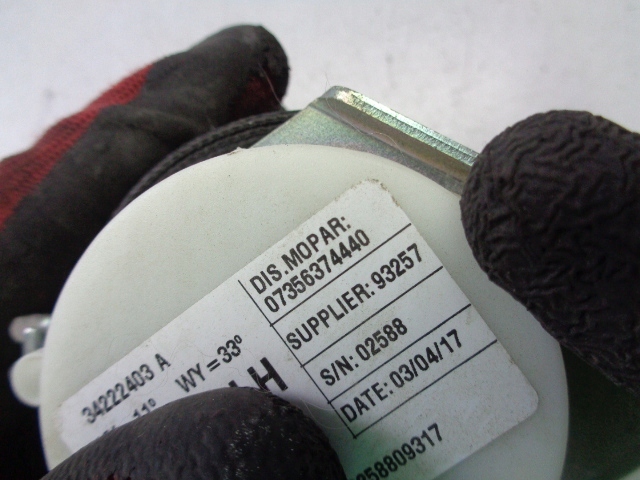 фото №3, Pas безпеки лівий задня jeep renegade 1.4 multiair przed lift 2017 rok