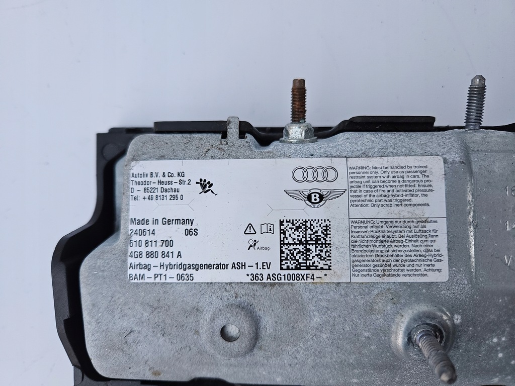 фото №6, Подушка колінна ліва водія audi a6 a7 c7 4g