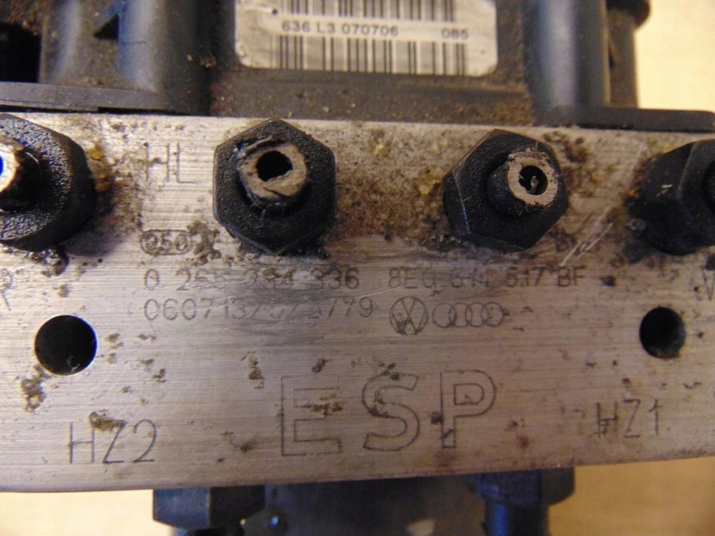 фото №6, Насос abs audi a4 b7 2.0 tdi 8e0910517h014