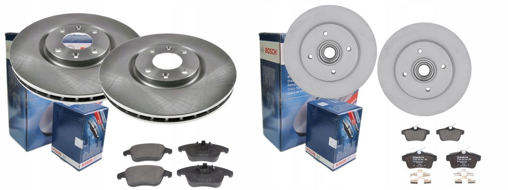 фото №1, Тормозные диски тормозные колодки p+t bosch citroen c4 ii ds4 302mm