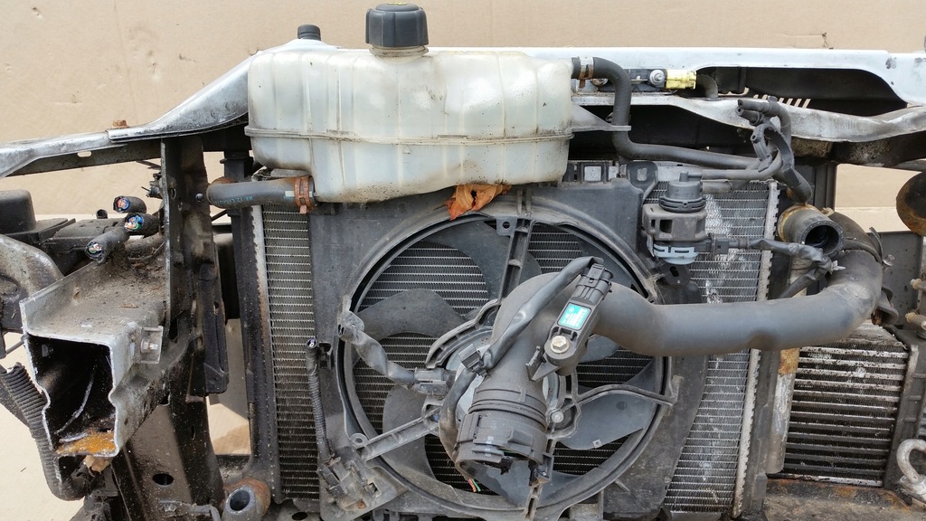 фото №14, Pas передній радіатор підсилювач передній nissan note e11 lift