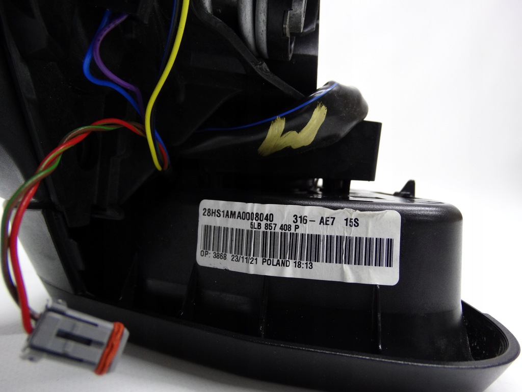 фото №14, Skoda enyaq 5la 13+6 pin 2020+ зеркало правое 5lb857408p оригинальные