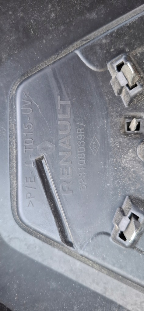 Renault kangoo iii iv 2021- решётка радиатора решётка радиатора хром перед 623108039r Оригинал