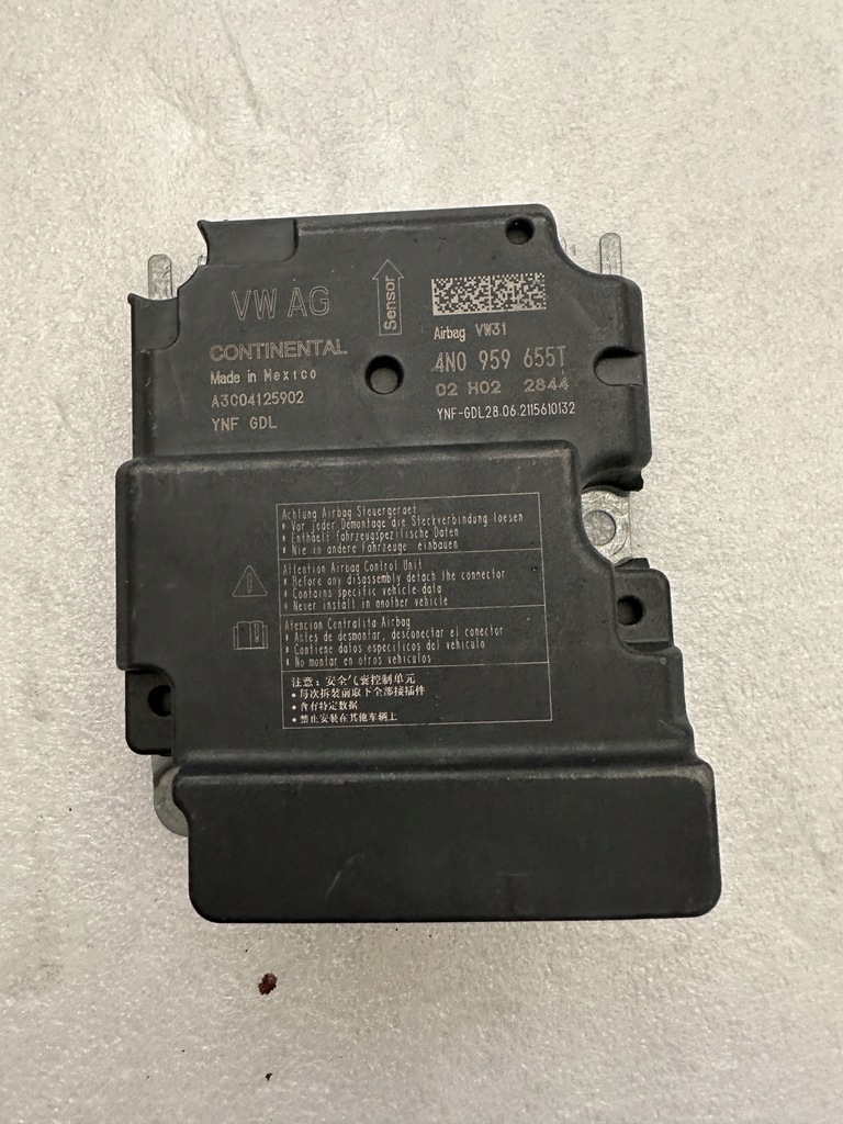фото №1, Модуль блок управления подушка безопасности audi 4n0959655t