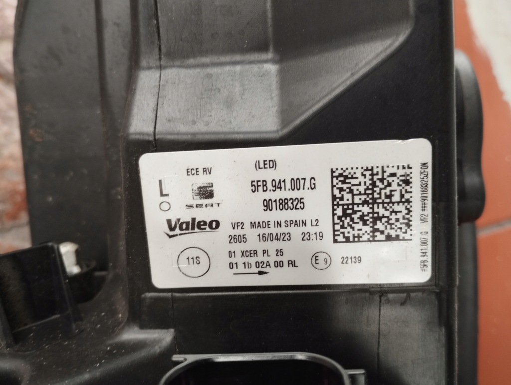 фото №16, Лампа правая левая full led seat leon iv 4 5fb941008g 5fb941007g 2020-2024