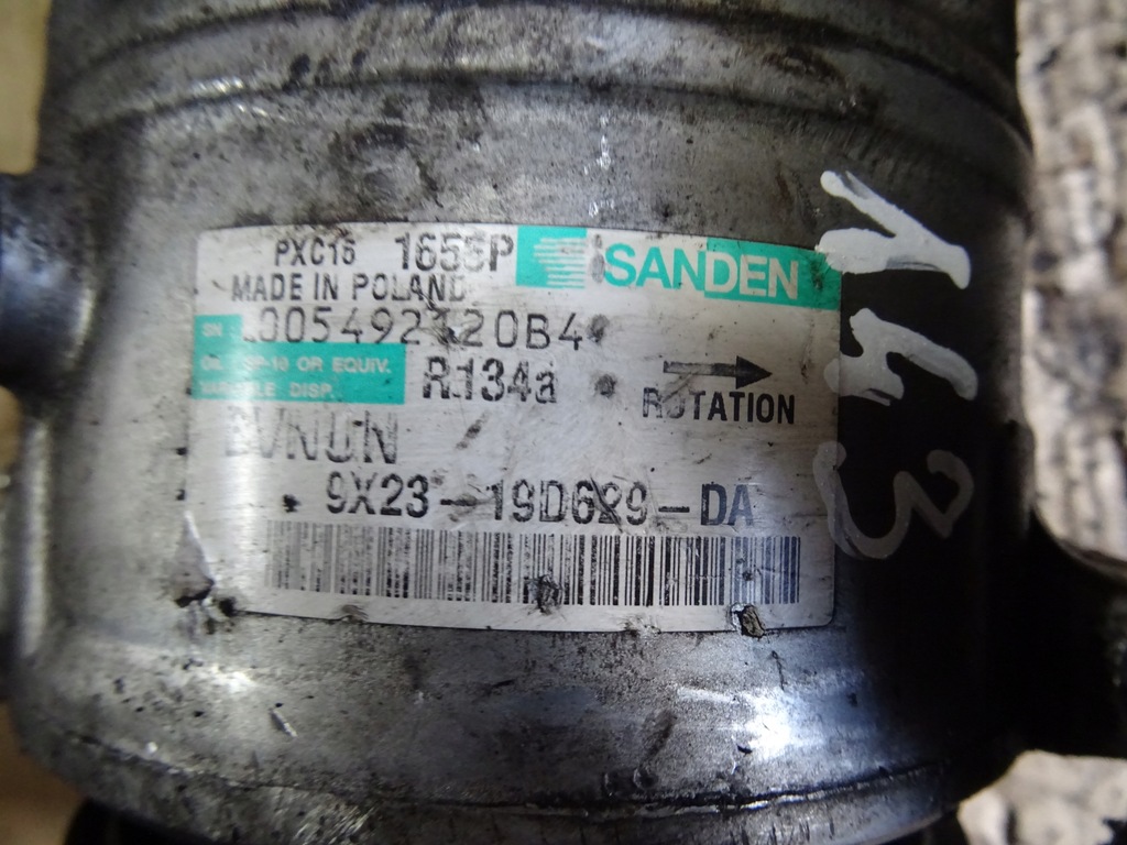 фото №5, Компресор кондиціонера компресор jaguar xf 3.0d
