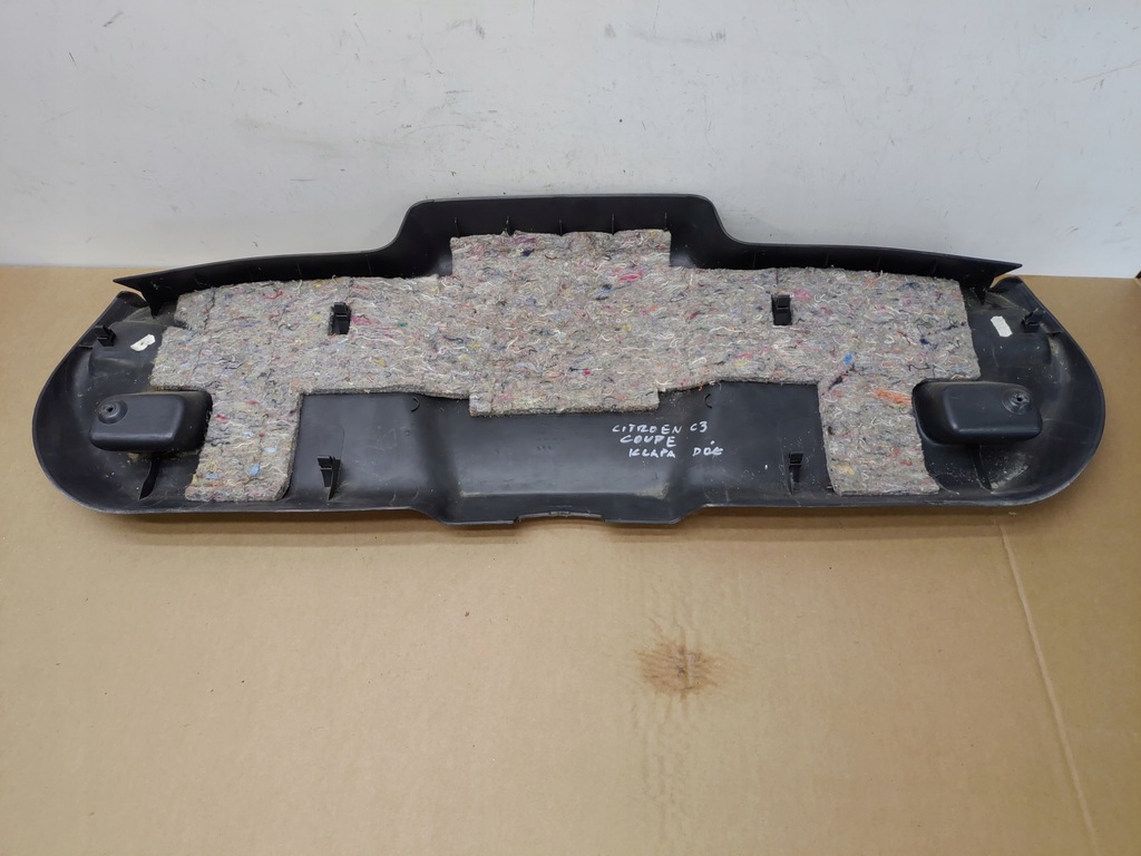 фото №6, Обивка защита + gora крышки багажника citroen c4 i 04-08 coupe 3дверь