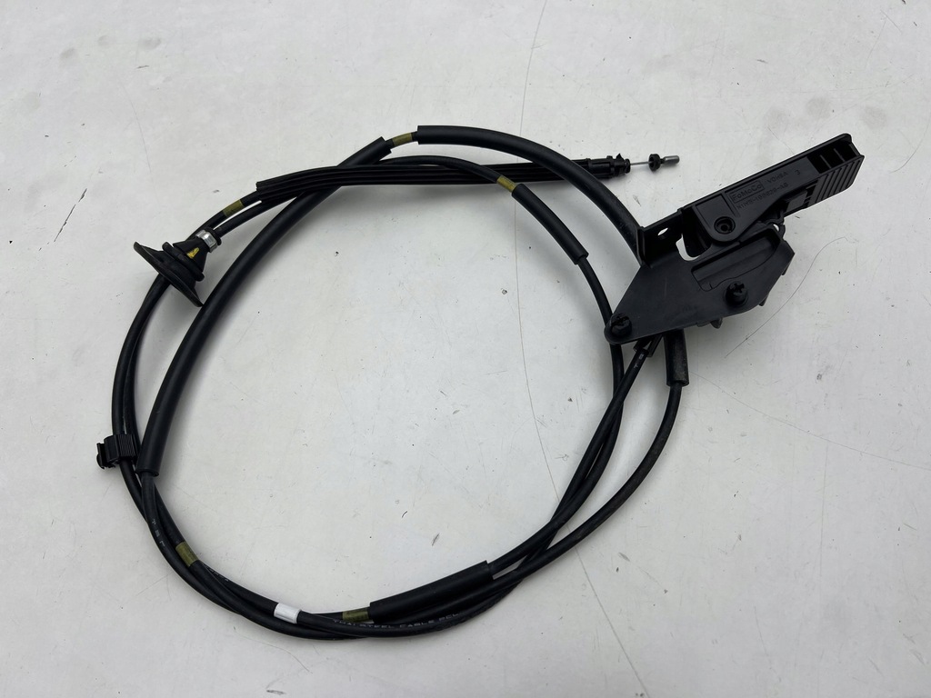 фото №3, Ford ranger vi raptor 3.0 v6 ручка кронштейн трос замка открывания капот