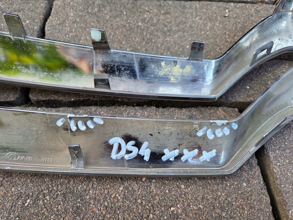 фото №13, Citroen ds4 хром решётка бампера передний 9688184677 11-2015