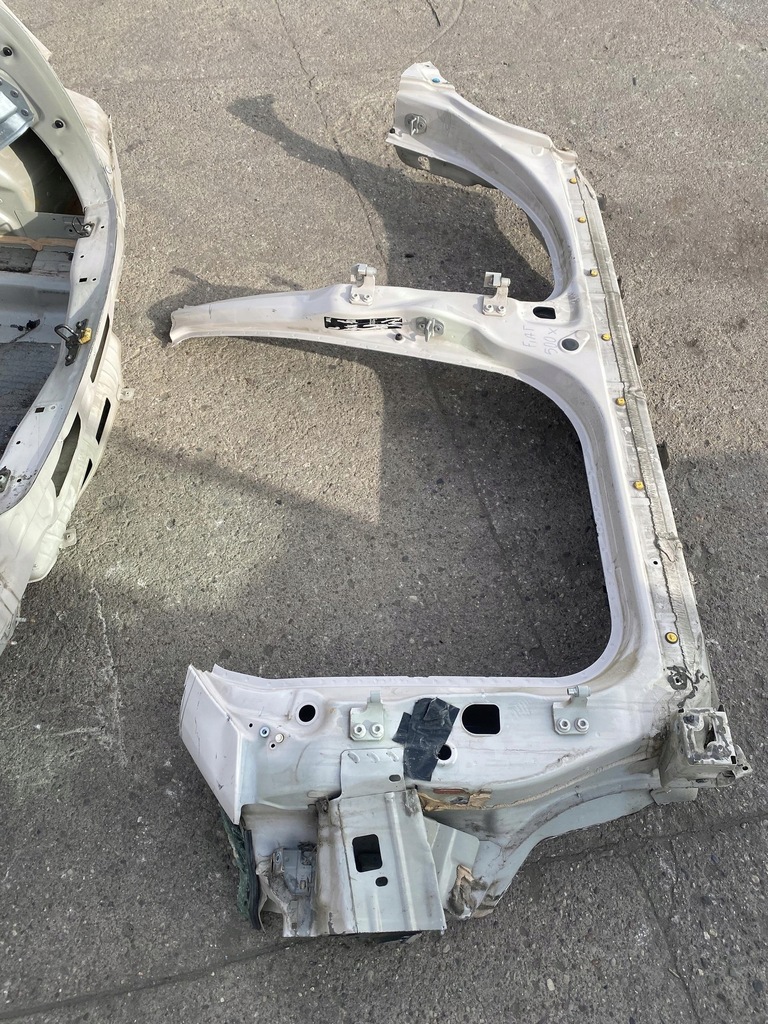 фото №1, Fiat 500x bok блок двигуна поріг