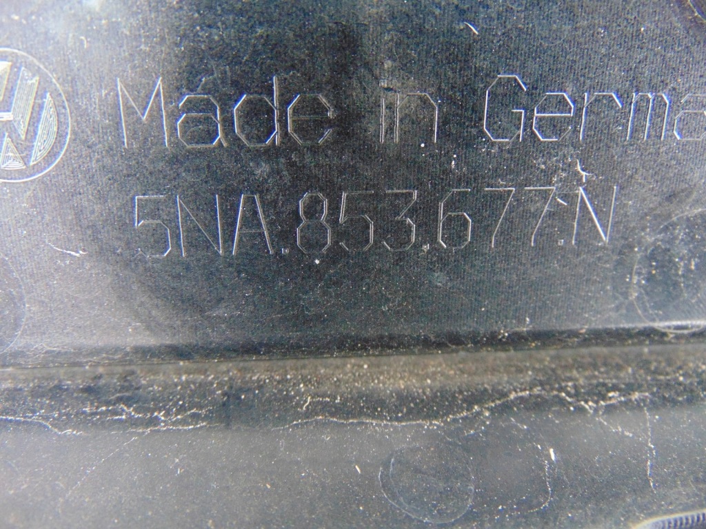 фото №16, Накладка бампера перед диффузор vw tiguan 2020-