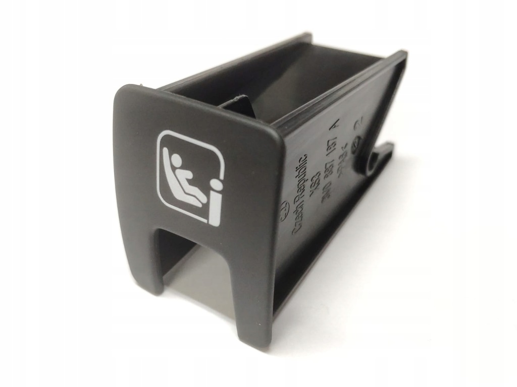 фото №1, Заглушка накладка крепления isofix задний сиденье skoda superb iii 2015-