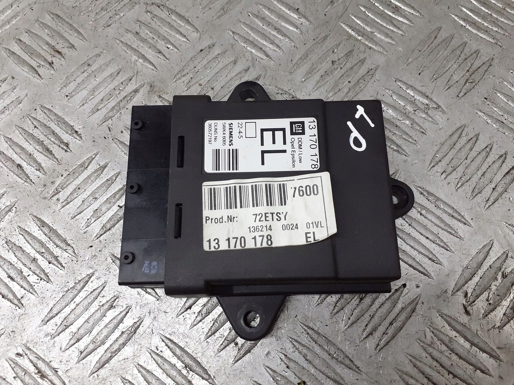 фото №1, Модуль дверь левый перед opel vectra c 13170178