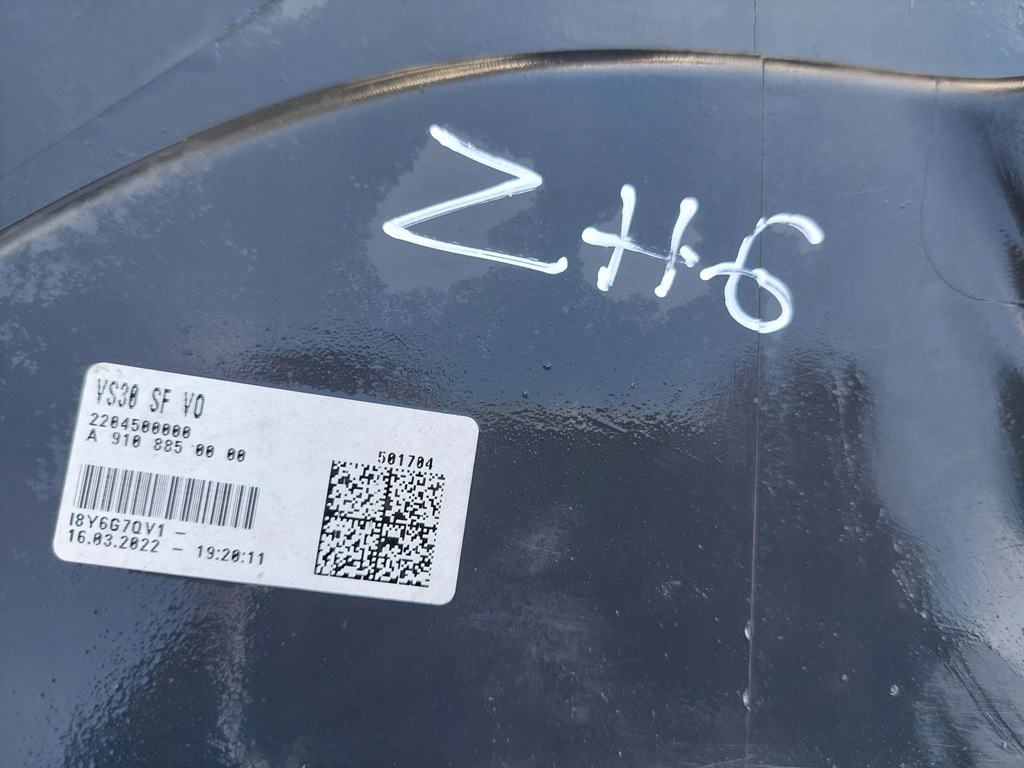 фото №11, Mercedes sprinter iii w910 910 a910 2018- бампер перед передний rzgów łodź