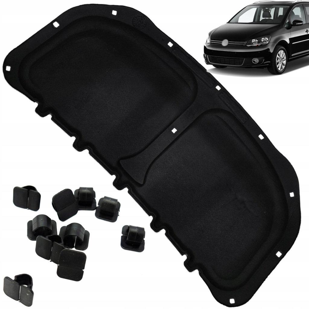 фото №15, Volkswagen оригінальний номер 1t0863831g шумоізоляція капот