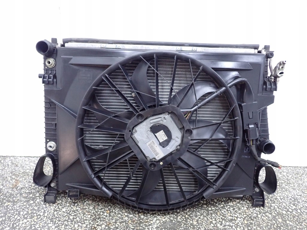 Комплект радиатор вентилятор mercedes sl r230 3.7 Доставка