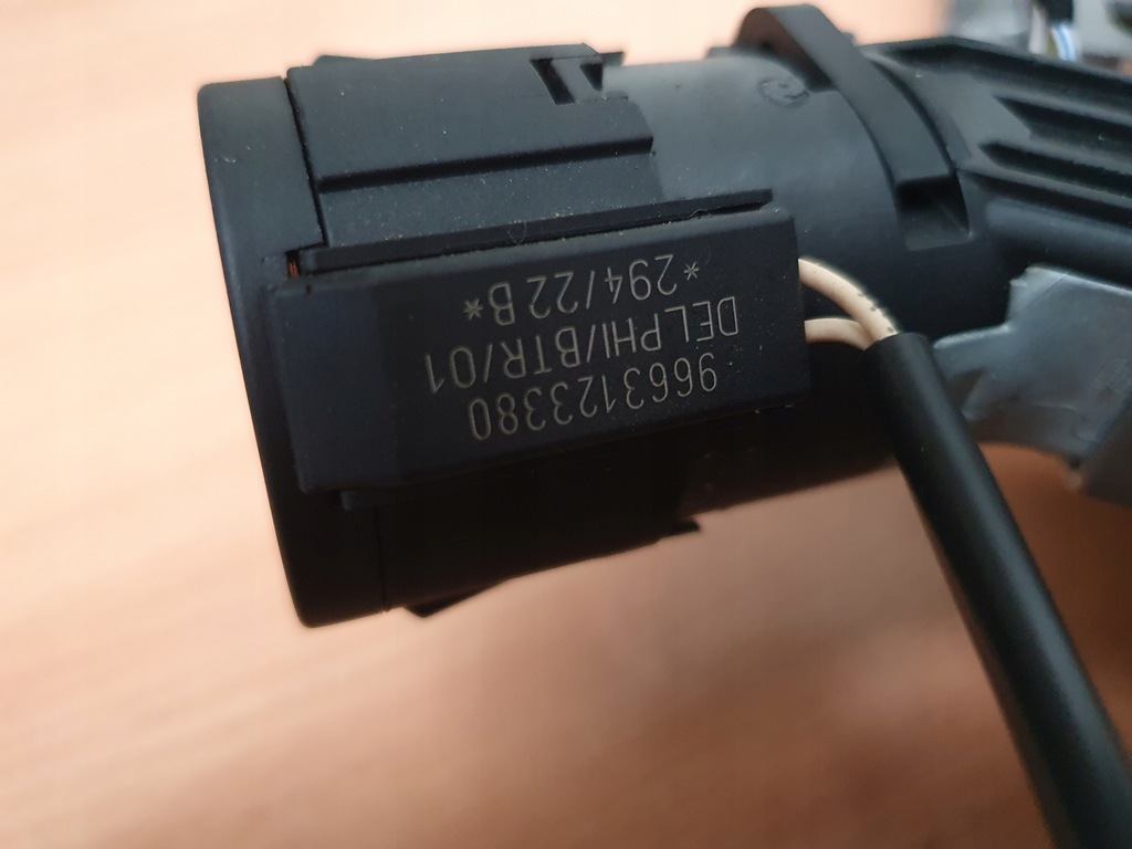 фото №8, Колонка рулевая замок зажигания ключ citroen c3 aircross lift 9821546177