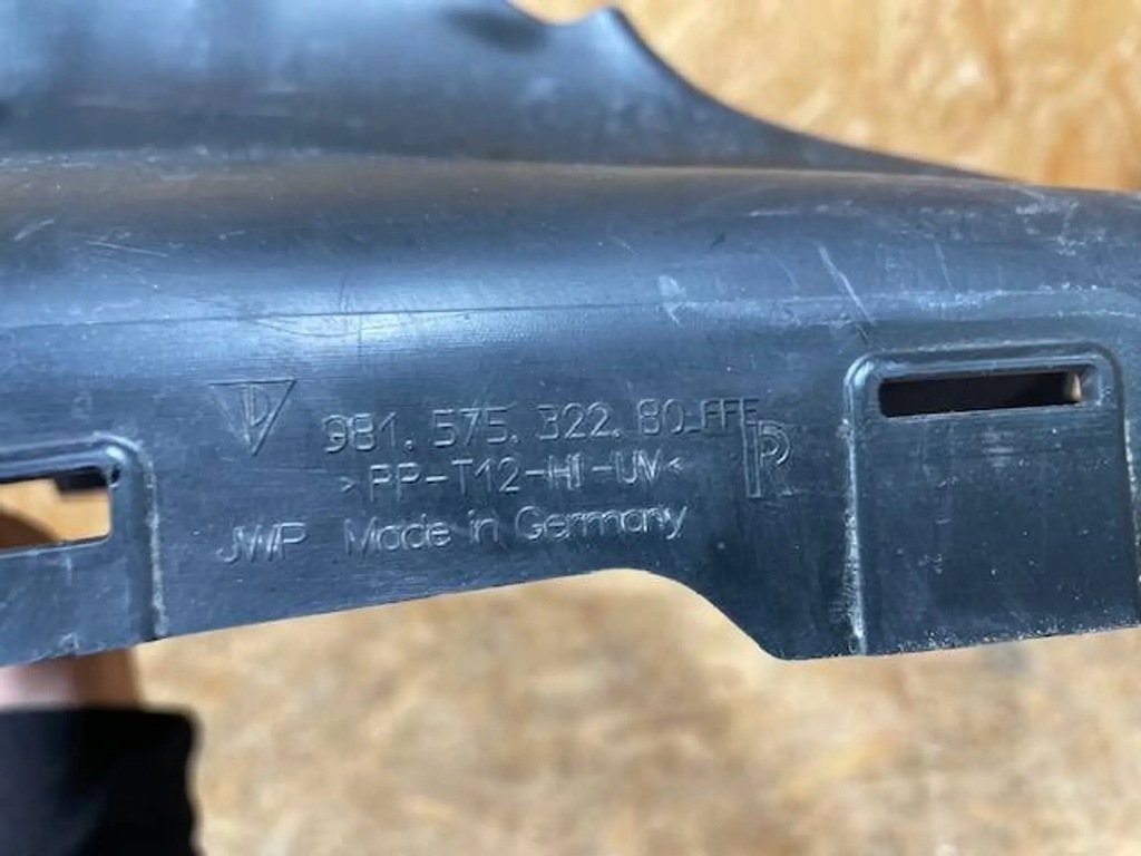 фото №6, Porsche cayman boxster 981 воздуховод воздуха правая 98157532280