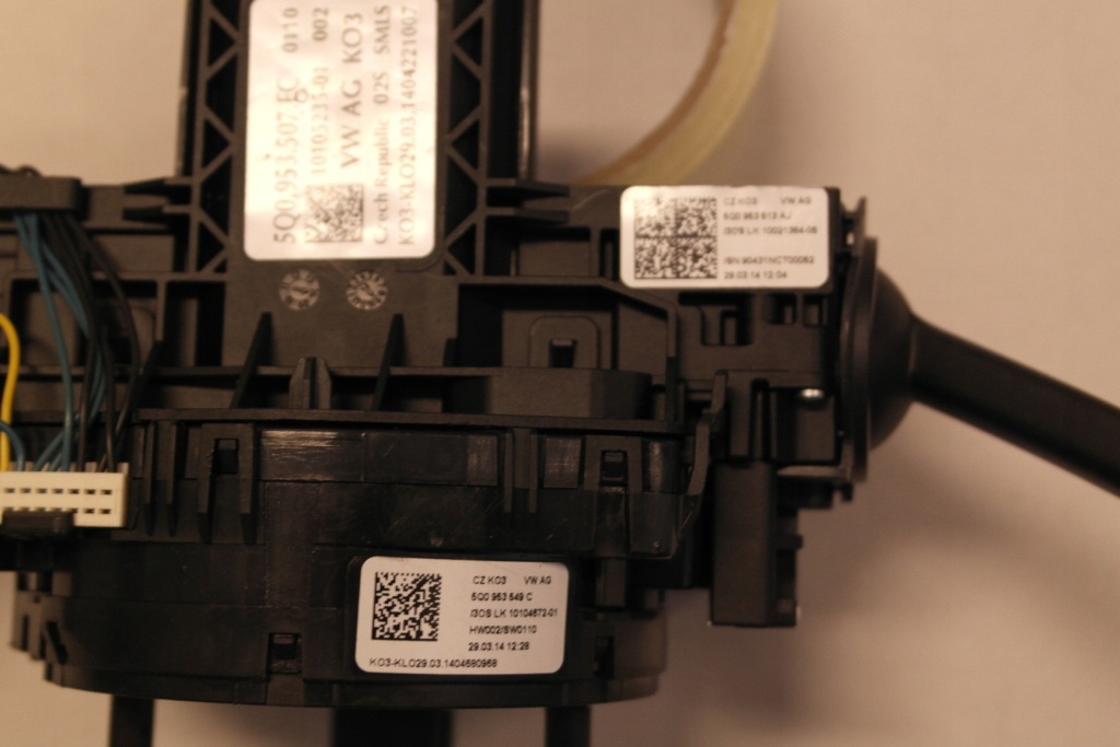 Vw переключатель комбинированный лента 5q0953549c в Украине