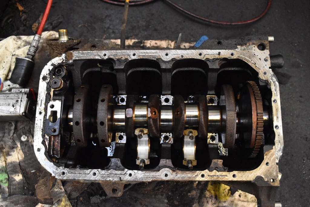 фото №9, Блок dół двигателя wał g4gc hyundai tucson 1 i 2.0 16v 142 km 4x4 04-10