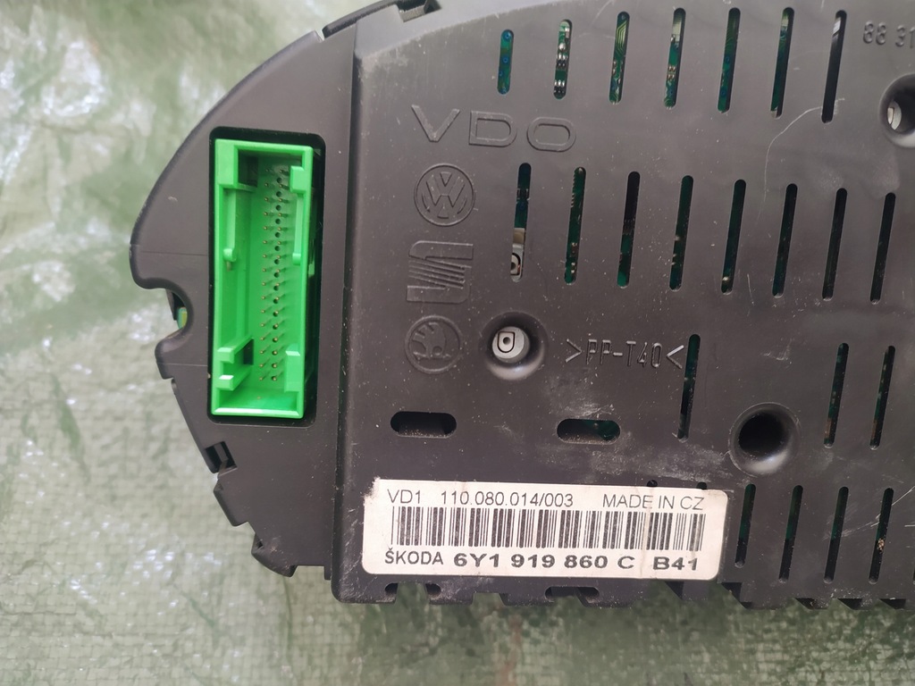 фото №7, 6y1919860c счетчик приборы skoda fabia i 1.4