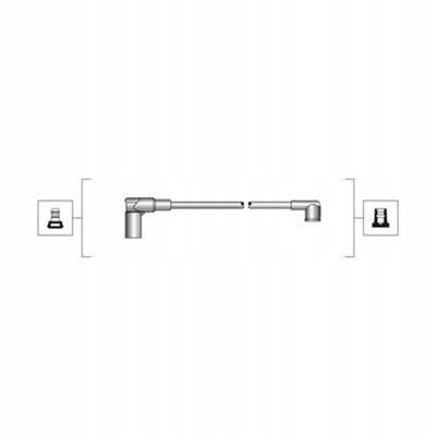 фото №2, Набор трубопровод зажигания magneti marelli 941319170002