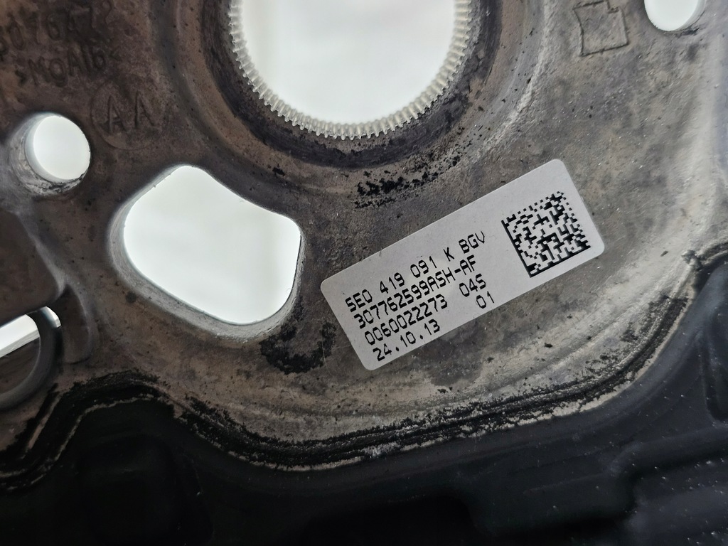 фото №13, Воздуховод мультифункция кожа skoda octavia vrs rs iii 5e0419091k нитка