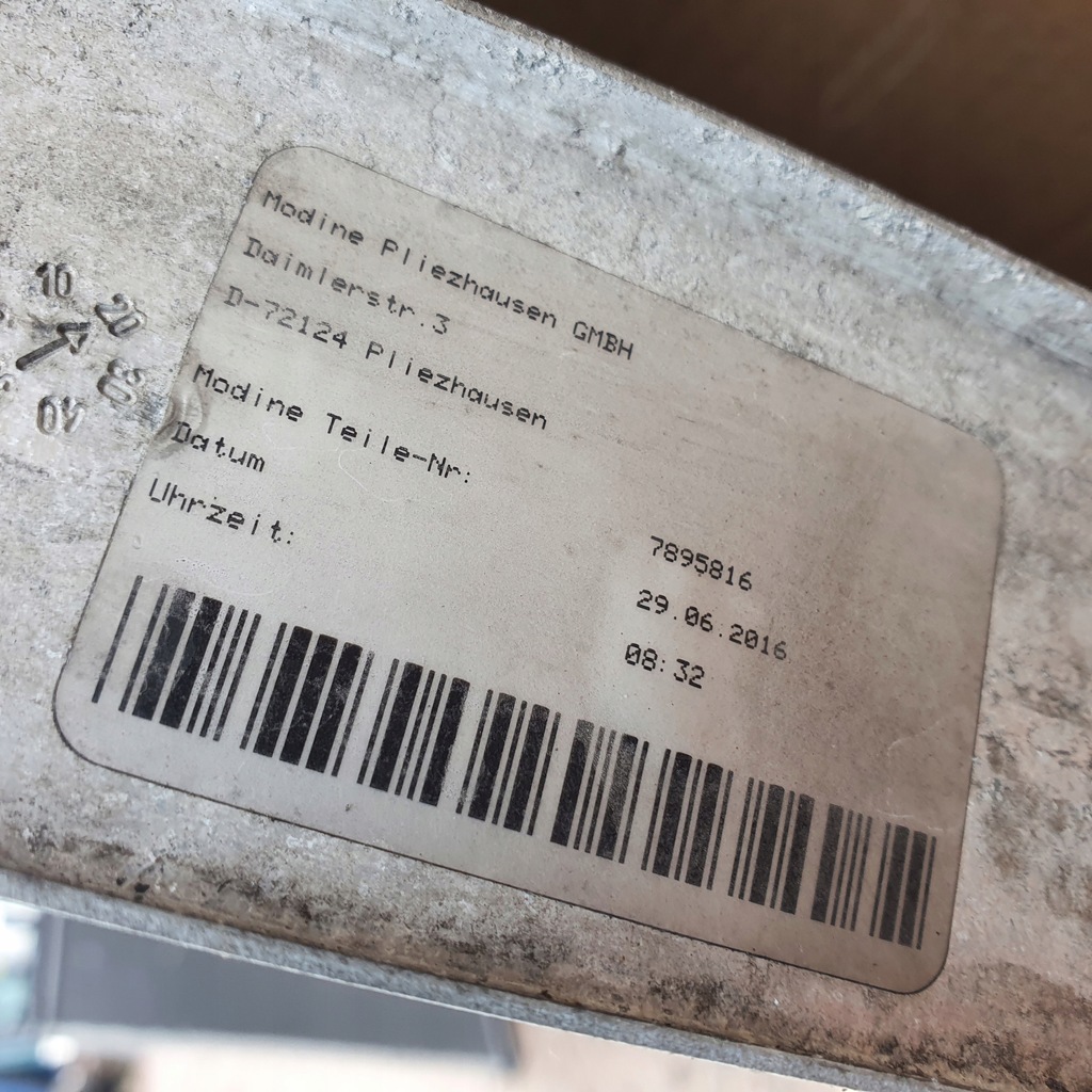 фото №6, Actros mp4 радіатор wody повітря корпус kompl