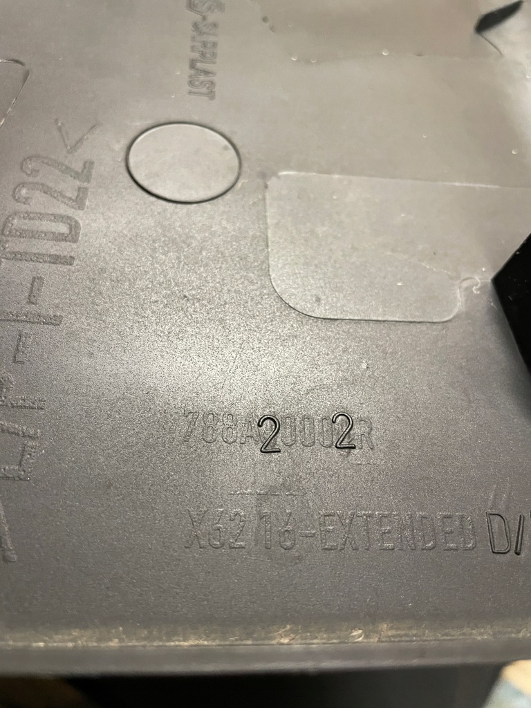 фото №2, Молдинг крыла правый задняя renault master iii 788a2002r