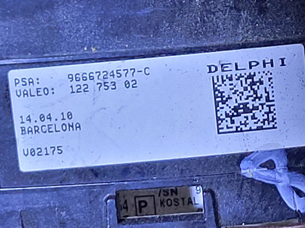 фото №7, Переключатель комбинированный peugeot 3008 i 96667320xt