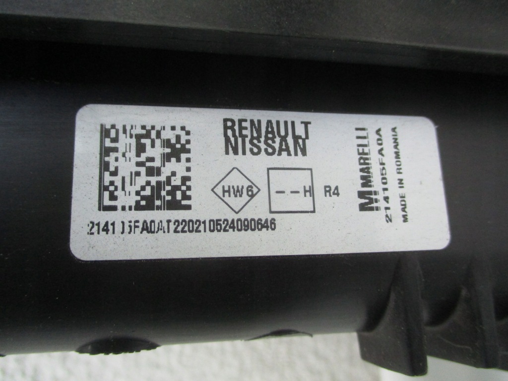 фото №9, Renault clio v captur ii радіатор wody кондиціонер інтеркулер 1.0 tce 19-24 r