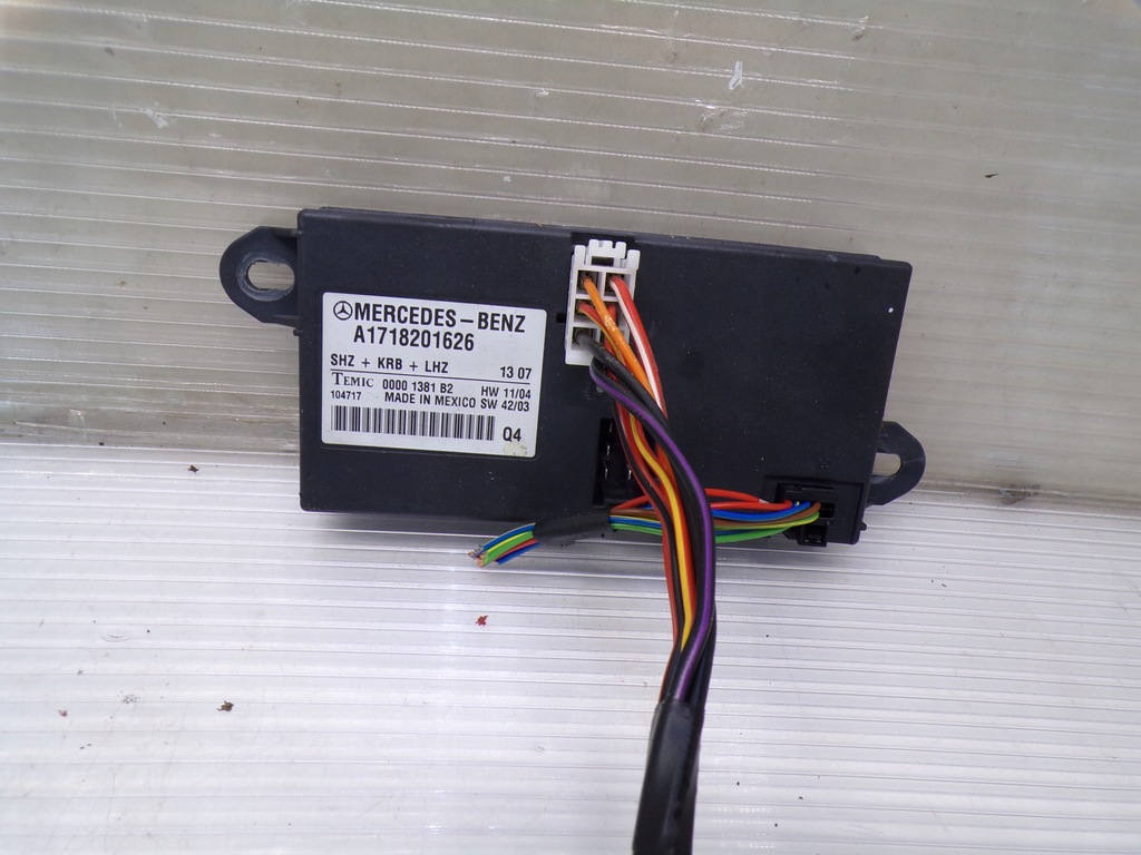 фото №1, Модуль сиденье mercedes slk r 171 1718201626