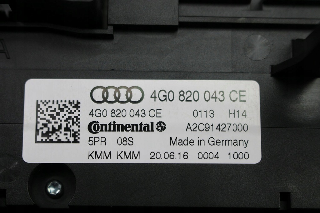 фото №8, Audi a6 a7 панель кондиціонер кондиціонера 4g0820043ce модуль блок керування обдув kli