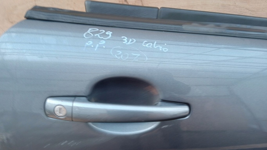 фото №9, Peugeot 207 cabrio дверь перед правый kth