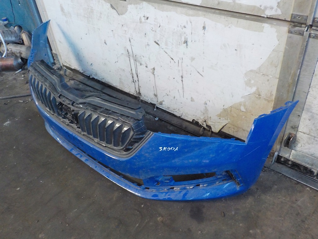 фото №7, Skoda бампер перед