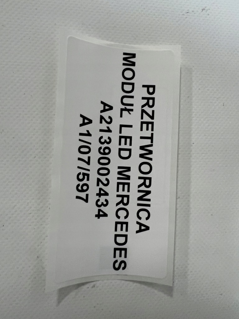 фото №4, Перетворювач модуль led mercedes a2139002434 nowa