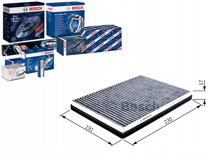 фото №1, Bosch 1 987 432 066 фільтр, вентиляція простір пасажирський